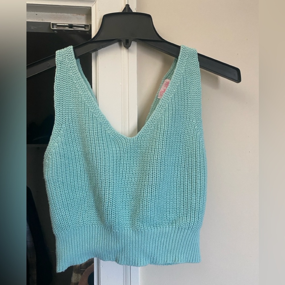 Pink Lily Knit Tank Top